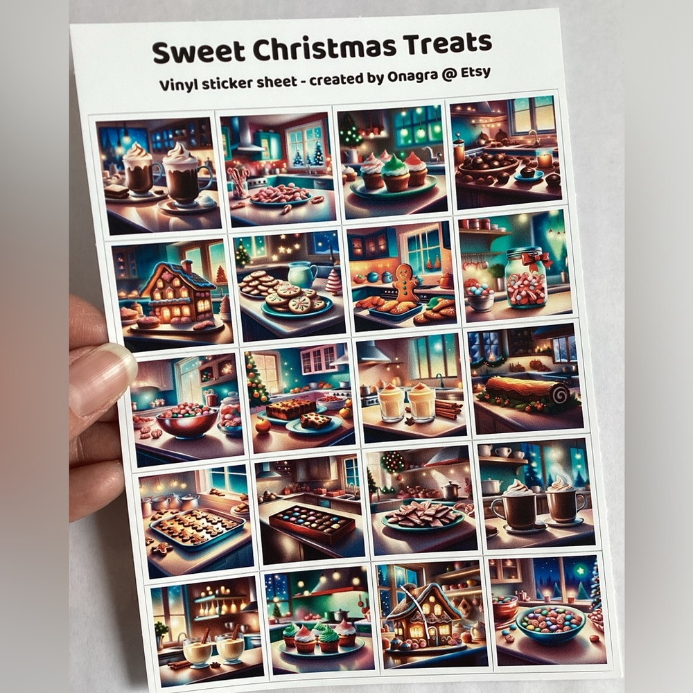 🛍️5/💲20🛍️ Stickers! Cute Christmas stickers
